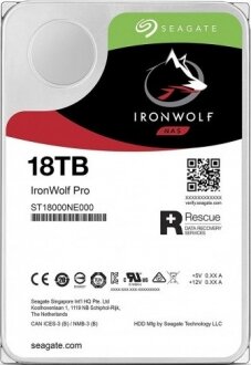 Seagate IronWolf Pro 18 TB (ST18000NE000) HDD kullananlar yorumlar